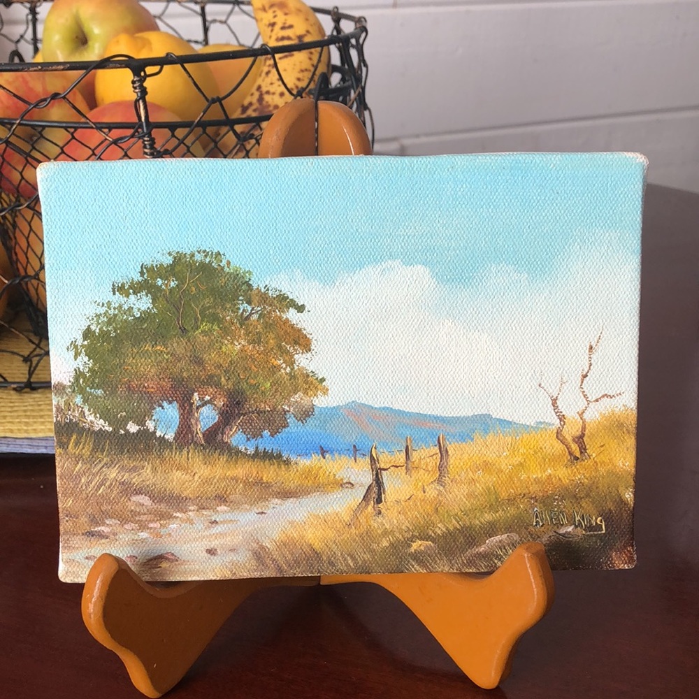 Allen King artist original oil painting